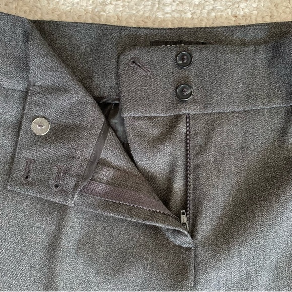 Jones NY Collection Stretch Wide Leg Trousers ~ Size 8 ~ Charcoal ~Career Attire - Picture 12 of 16